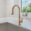 Newport Brass Jacobean: Pull-Down Kitchen Faucet - Trigger Spray