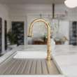 Newport Brass Jacobean: Pull-Down Kitchen Faucet - Trigger Spray