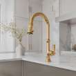 Newport Brass Jacobean: Pull-Down Kitchen Faucet - Trigger Spray