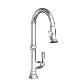 Newport Brass Jacobean: Pull-Down Kitchen Faucet - Trigger Spray