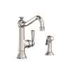 Newport Brass Jacobean: Single Handle Kitchen Faucet with Side Spray