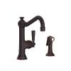 Newport Brass Jacobean: Single Handle Kitchen Faucet with Side Spray