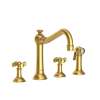 Newport Brass Jacobean: Kitchen Faucet with Side Spray