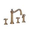 Newport Brass Jacobean: Kitchen Faucet with Side Spray