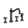 Newport Brass Jacobean: Kitchen Faucet with Side Spray