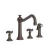 Newport Brass Jacobean: Kitchen Faucet with Side Spray