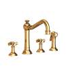 Newport Brass Jacobean: Kitchen Faucet with Side Spray