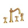 Newport Brass Jacobean: Kitchen Faucet with Side Spray