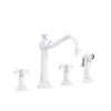 Newport Brass Jacobean: Kitchen Faucet with Side Spray
