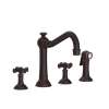 Newport Brass Jacobean: Kitchen Faucet with Side Spray