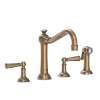 Newport Brass Jacobean: Kitchen Faucet with Side Spray