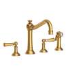 Newport Brass Jacobean: Kitchen Faucet with Side Spray