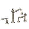Newport Brass Jacobean: Kitchen Faucet with Side Spray