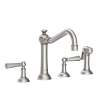 Newport Brass Jacobean: Kitchen Faucet with Side Spray