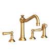 Newport Brass Jacobean: Kitchen Faucet with Side Spray