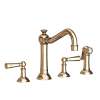 Newport Brass Jacobean: Kitchen Faucet with Side Spray