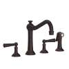 Newport Brass Jacobean: Kitchen Faucet with Side Spray