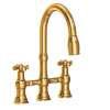 Newport Brass Jacobean: Kitchen Bridge Pull-Down Faucet