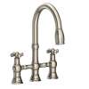 Newport Brass Jacobean: Kitchen Bridge Pull-Down Faucet