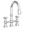 Newport Brass Jacobean: Kitchen Bridge Pull-Down Faucet