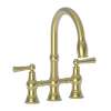 Newport Brass Jacobean: Kitchen Bridge Pull-Down Faucet