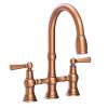 Newport Brass Jacobean: Kitchen Bridge Pull-Down Faucet