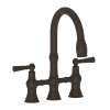Newport Brass Jacobean: Kitchen Bridge Pull-Down Faucet