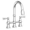 Newport Brass Jacobean: Kitchen Bridge Pull-Down Faucet