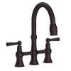Newport Brass Jacobean: Kitchen Bridge Pull-Down Faucet