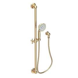 Newport Brass Other: Slide Bar with Multifunction Hand Shower Set