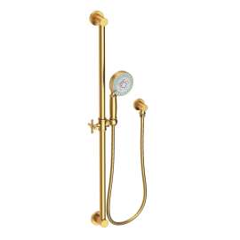 Newport Brass Other: Slide Bar with Multifunction Hand Shower Set