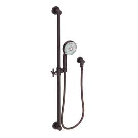Newport Brass Other: Slide Bar with Multifunction Hand Shower Set