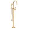 Newport Brass Taft: Exposed Tub and Hand Shower Set - Free Standing