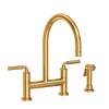 Newport Brass Taft: Kitchen Bridge Faucet with Side Spray