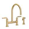 Newport Brass Taft: Kitchen Bridge Faucet with Side Spray