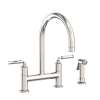Newport Brass Taft: Kitchen Bridge Faucet with Side Spray