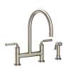 Newport Brass Taft: Kitchen Bridge Faucet with Side Spray
