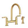 Newport Brass Taft: Kitchen Bridge Faucet with Side Spray