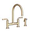 Newport Brass Taft: Kitchen Bridge Faucet with Side Spray