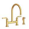 Newport Brass Taft: Kitchen Bridge Faucet with Side Spray