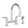 Newport Brass Taft: Kitchen Bridge Faucet with Side Spray