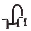 Newport Brass Taft: Kitchen Bridge Faucet with Side Spray