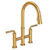 Newport Brass Taft: Kitchen Bridge Pull-Down Faucet