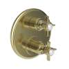 Newport Brass Chesterfield(R): 1/2" Round Thermostatic Trim Plate with Handle