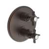 Newport Brass Chesterfield(R): 1/2" Round Thermostatic Trim Plate with Handle