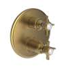 Newport Brass Chesterfield(R): 1/2" Round Thermostatic Trim Plate with Handle