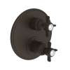 Newport Brass Chesterfield(R): 1/2" Round Thermostatic Trim Plate with Handle