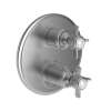 Newport Brass Chesterfield(R): 1/2" Round Thermostatic Trim Plate with Handle
