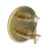 Newport Brass Chesterfield(R): 1/2" Round Thermostatic Trim Plate with Handle