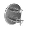 Newport Brass Chesterfield(R): 1/2" Round Thermostatic Trim Plate with Handle